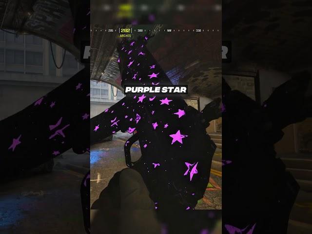 PURPLE STAR GLOW IN THE DARK CAMO UPDATED IN MODERN WARFARE 3 SEASON 4!