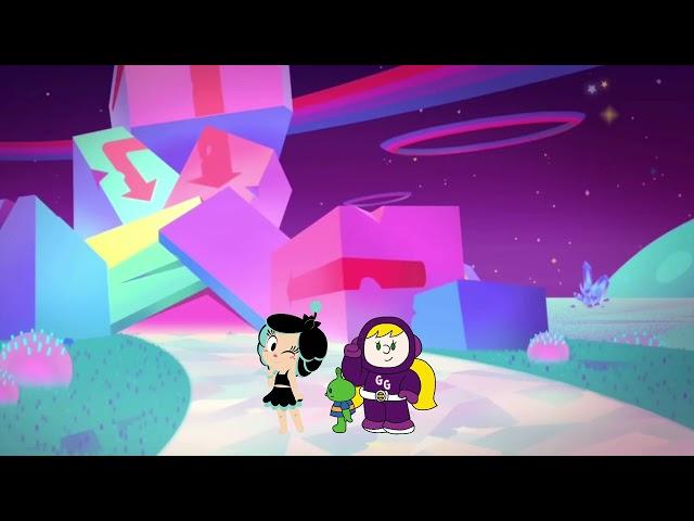 Galaxy Gabby and Stretchy meet Hanazuki