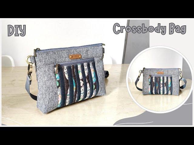 How To Make a Simple Crossbody Bag For Beginners | DIY Simple Crossbody Bag For Beginners