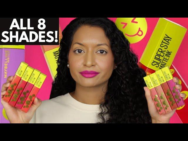 Maybelline Super Stay Matte Ink Moodmakers Liquid Lipcolors Review