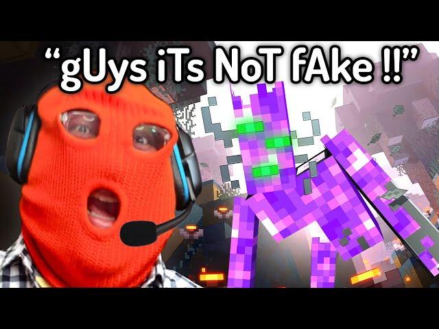 The FUNNIEST FAKE Minecraft Speedruns EVER