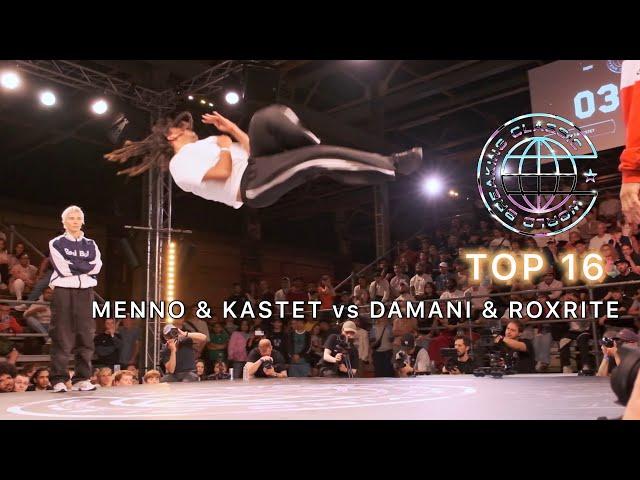 MENNO & KASTET vs DAMANI & ROXRITE | TOP 16 | World Breaking Classic 2024