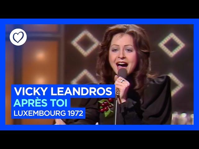 Vicky Leandros - Après Toi - Luxembourg  - Eurovision 1972