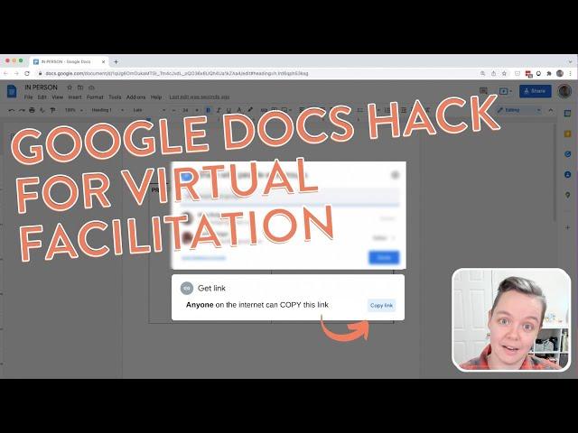 You'll Love This Google Docs Share Hack – Virtual Facilitator Skills