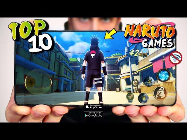 TOP 10 Best Naruto Games For Android & iOS in 2024 | Hight Graphics 4K  ( Offline / Online )