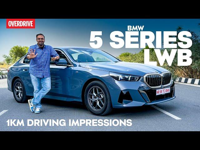 BMW 5 Series LWB (530Li) first driving impressions - it is pretty good! I @odmag