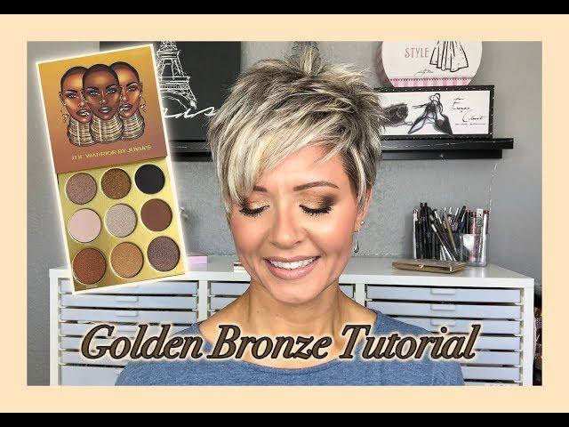 Golden Bronze Eye Tutorial - The Warrior by Juvia's Place