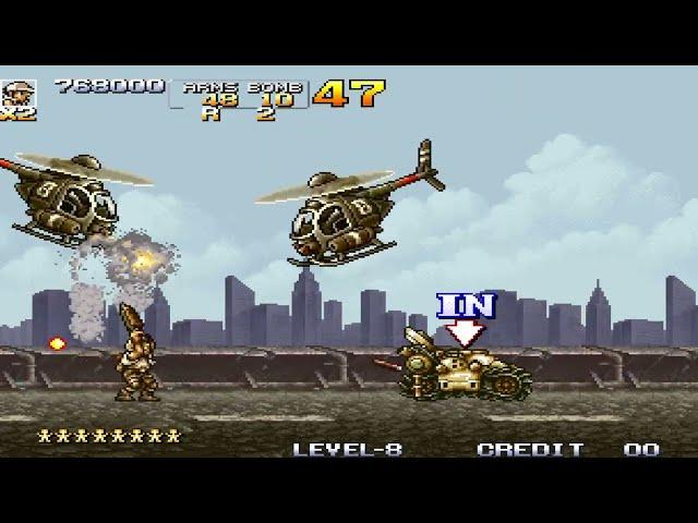 Metal Slug 4 Last Bullet Remix Level 8 No Death (Fio)