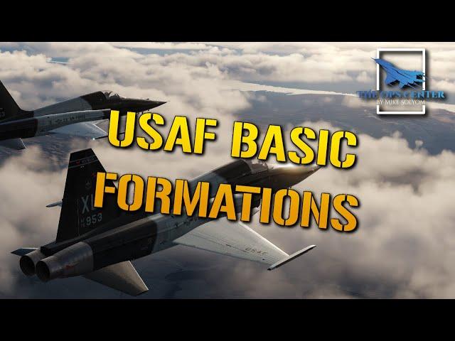 Flying Formation The USAF Way | Basic Formations | Part 2 | DCS