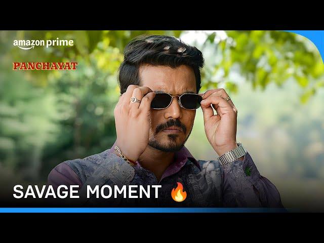 Phulera Ke Damad Ka Swag  | Panchayat Season 3 | Aasif Khan | Comedy Scene | Prime Video India