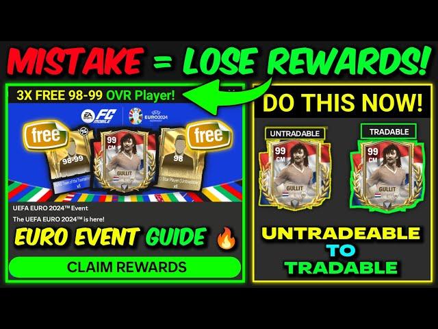3X FREE 98-99 OVR Players, Best EURO EVENT GUIDE EVER | Mr. Believer