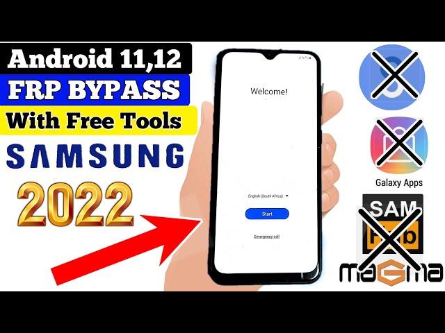 Samsung Frp Bypass 2022 Google Account Lock Android 11 12 Latest Method 2022