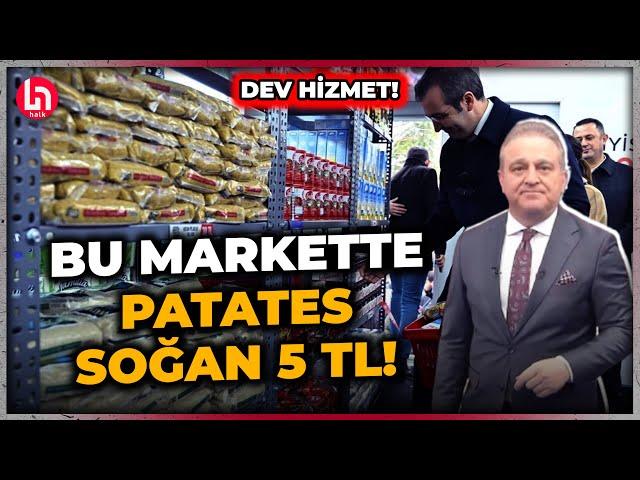 Asgari ücretli kara kara düşünürken Şişli Belediyesinden gezici kent market hizmetine ilgi büyük!