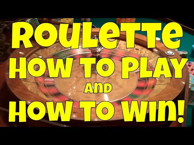 Roulette - How to Play and How to Win! • The Jackpot Gents