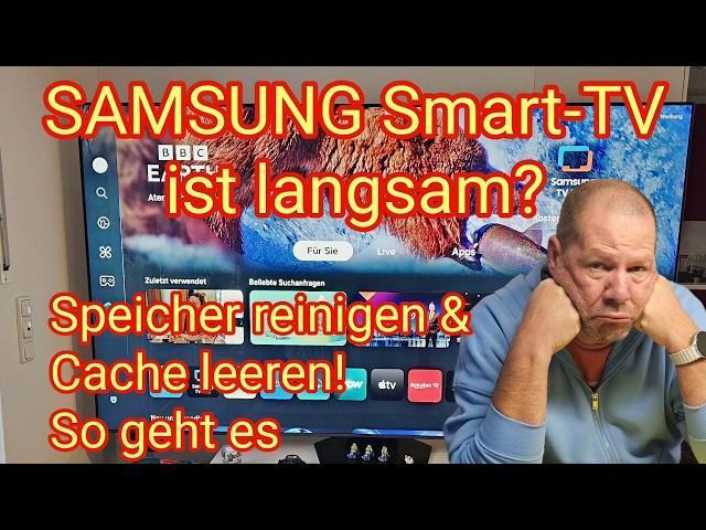 Speicher reinigen & Cache leeren am SAMSUNG Smart-TV 98" Zoll GQ 98 Q 80 CATXZG