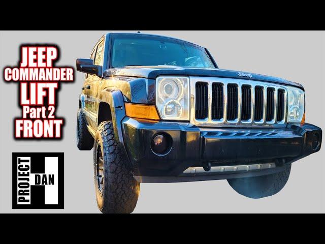 JEEP COMMANDER LIFT -  PART 2 - FRONT - 2009 XK/WK GRAND CHEROKEE 3 INCH BOOST