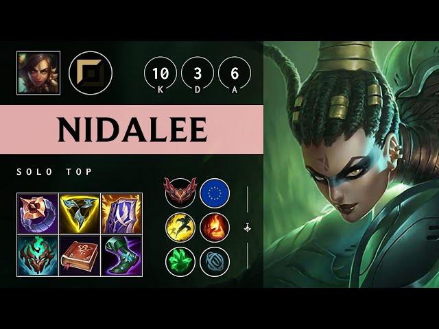 Nidalee Top vs Cho'Gath: Unstoppable - EUW Grandmaster Patch 14.23