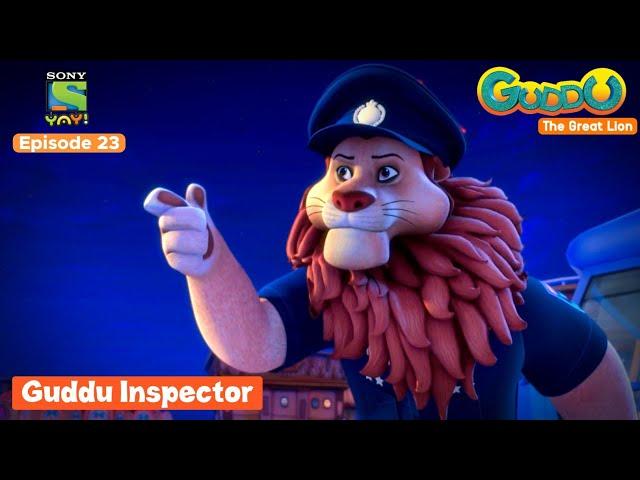 Guddu Inspector - Guddu The Great Lion in Hindi - Episode 23 in Hindi | Crazetoonz