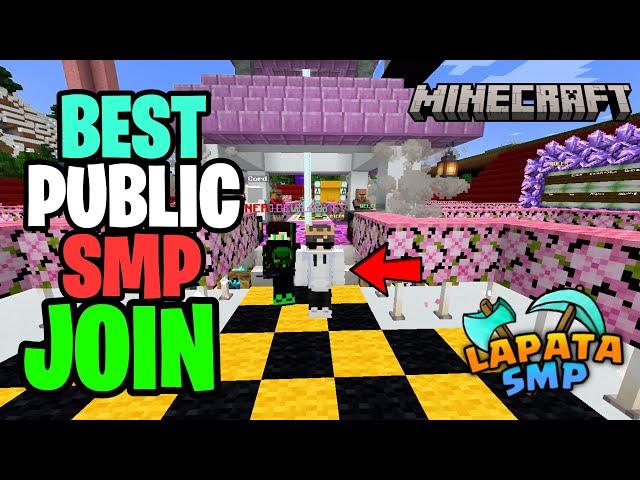  Join Best Lifesteal Public Smp Server For Minecraft  | Java + PE | 24/7 Online | Free To Join 