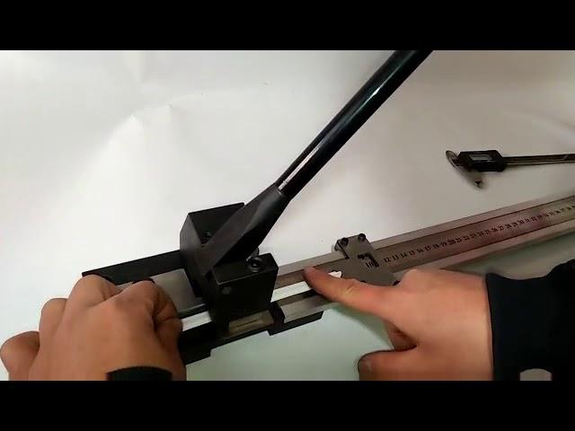 Die cutting creasing matrix cutter