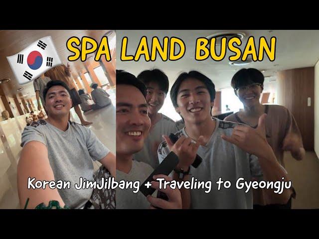 Spa Land Busan + Traveling to GyeongJu | Busan Korea Vlog