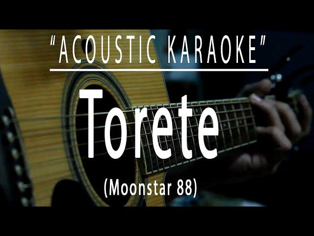 Torete - Moonstar 88 (Acoustic karaoke)