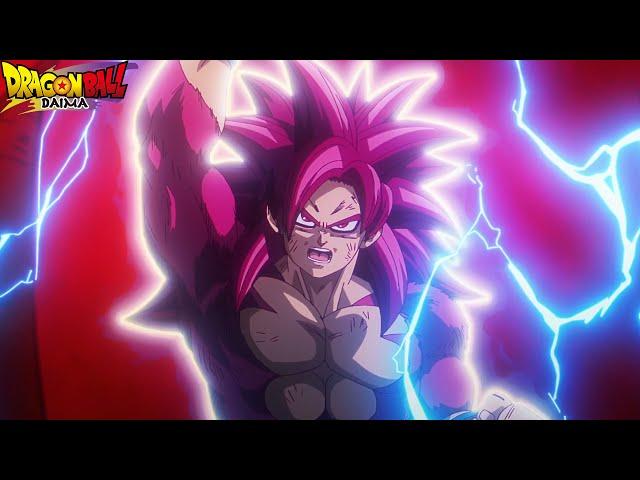 *NEW* SUPER SAIYAN 4 GOKU (DAIMA) TRANSFORMATION & FIGHT REVEAL! NO FUSION!| Dragon Ball DAIMA