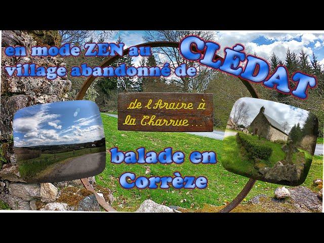 A cool motorcycle ride to the abandoned village of Clédat in Corrèze