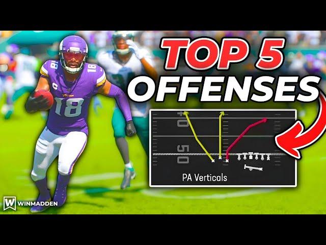 Top 5 Most Overpowered Offenses in Madden 25!