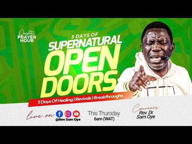 YOUR YEARS WILL NOT BE CUT SHORT BY EVIL ARCHERS' | PROPHETIC PRAYER HOUR | REV SAM OYE [DAY 1234]