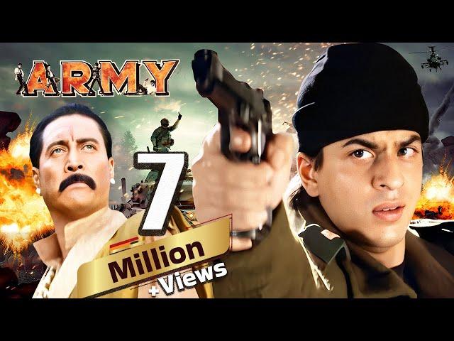 Army Full Movie 4K | Shah Rukh Khan | Sridevi | Danny Denzongpa | आर्मी | Hindi Action मूवी