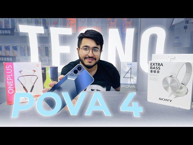 Tecno Pova 4 Full Unboxing & Review | Accessories World Vlogs