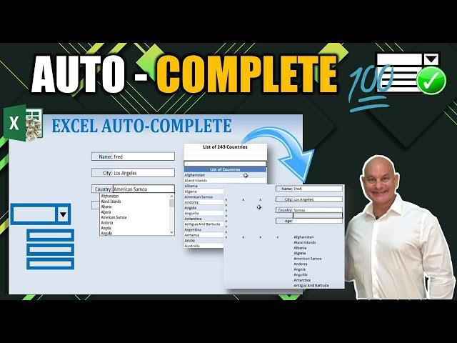 Learn How to MASTER Excel Auto-Complete and Auto Fill With This Amazing TRICK