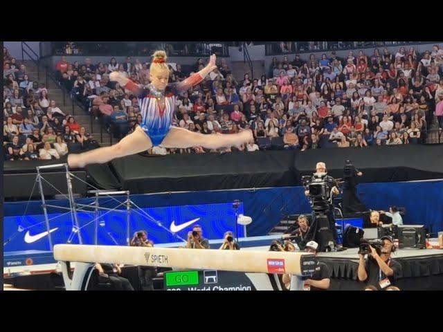 Joscelyn Roberson - 14,050 Beam - Olympic Trials 2024