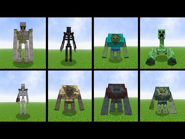 Mutant Mob Creatures Addon | Minecraft [MCPE/MCBE] Addon