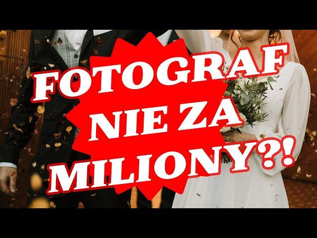 Ile kosztuje fotograf na WESELE /ŚLUB i jak nie przepłacić ?