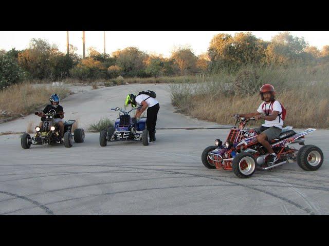 Yamaha Banshee 350 - Having Fun & Ripping Tires