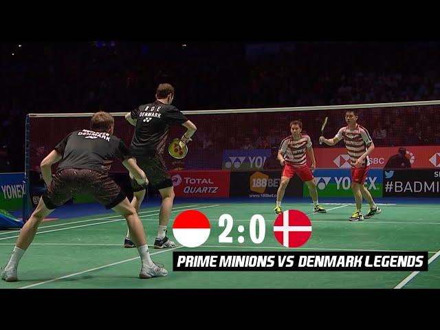 Prime Minions vs Denmark's Legends | Kevin SANJAYA/Marcus GIDEON vs BOE/MOGENSEN