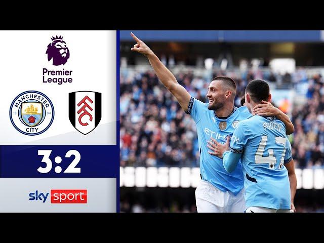 Doppelter Kovačić dreht Partie! | Manchester City - FC Fulham | Highlights - Premier League 2024/25