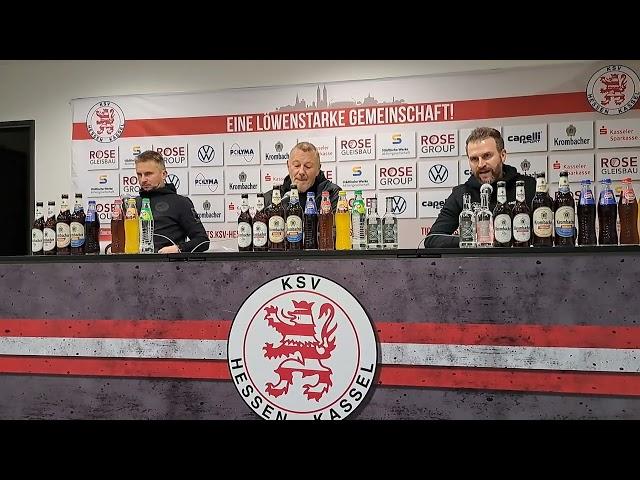 löwen.tv • KSV Hessen Kassel - 1.FSV Mainz 05 II - Pressekonferenz