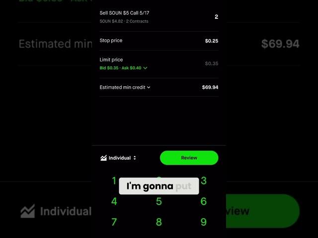 ️ HOW TO SET A “OPTIONS STOP LOSS”  ON ROBINHOOD ‼️#stockmarket  #stockoptionstrading 