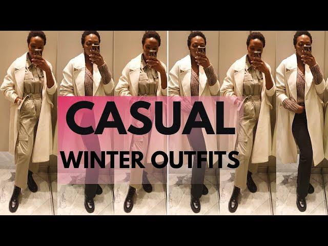 PRACTICAL CASUAL WINTER OUTFITS | H&M WINTER TRY ON HAUL | CALL ME HILDAGLOSH