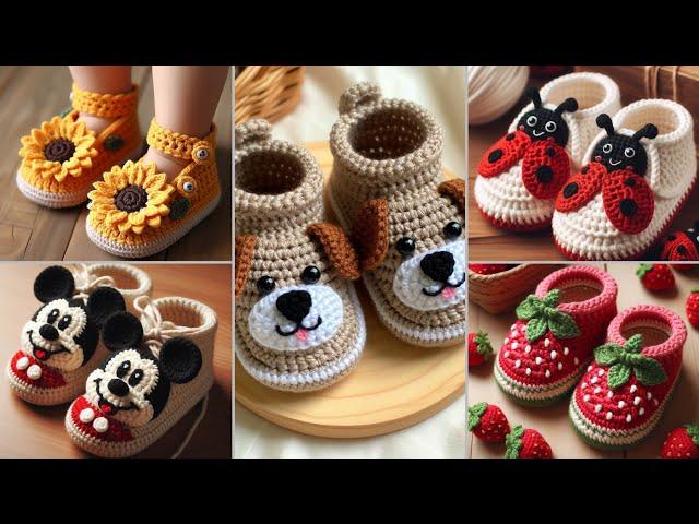 60 Handmade Crochet Baby Shoes for Cherished Feet #crochet #babyshoes