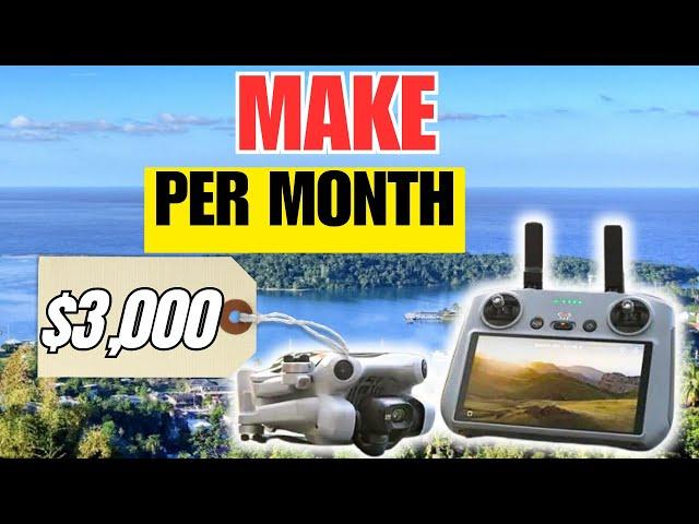 How To Make $3000 Monthly With My DJI Mini 3 Pro