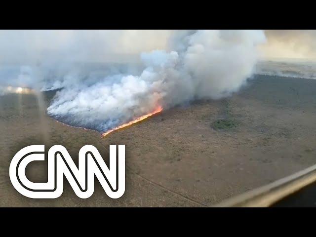 Incêndio atinge Parque Nacional de Brasília | JORNAL DA CNN