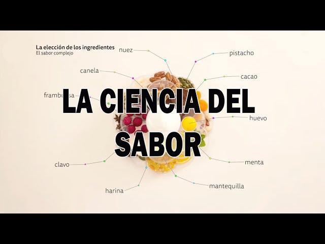 la ciencia detrás de los sabores (solo para profesionales)