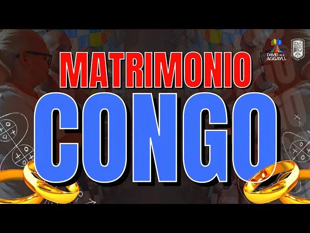 MATRIMONIO CONGO: UN PACTO DE SANGRE