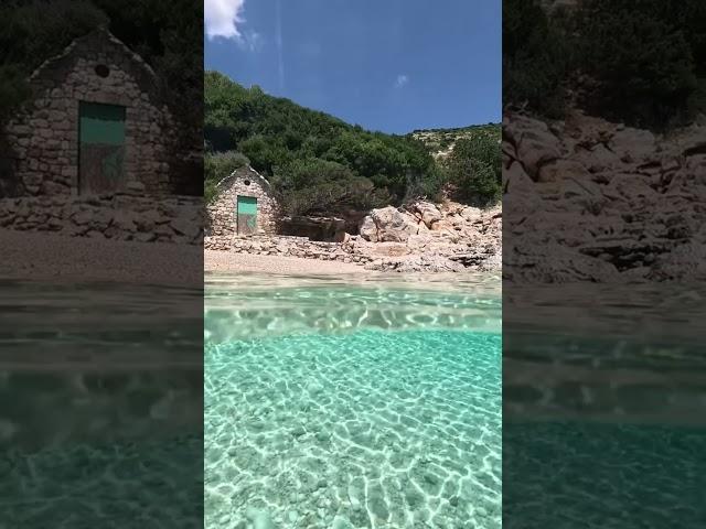 Croatian islands are too Dreamy ‍️ #brac #island #beach #croatia #shortsviral #shorts #viral