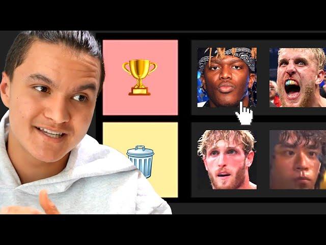 Ranking YouTube Boxers