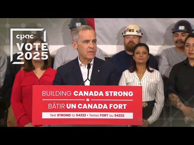 Mark Carney announces Liberal plan for clean and conventional energy development – April 9, 2025